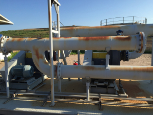 3000 SCFM LFG Blower/Flare Skid